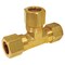 Homeplus+ ATC 3/8 in. Compression X 3/8 in. D Compression Brass Tee 6JC126310701017 - alternate 1